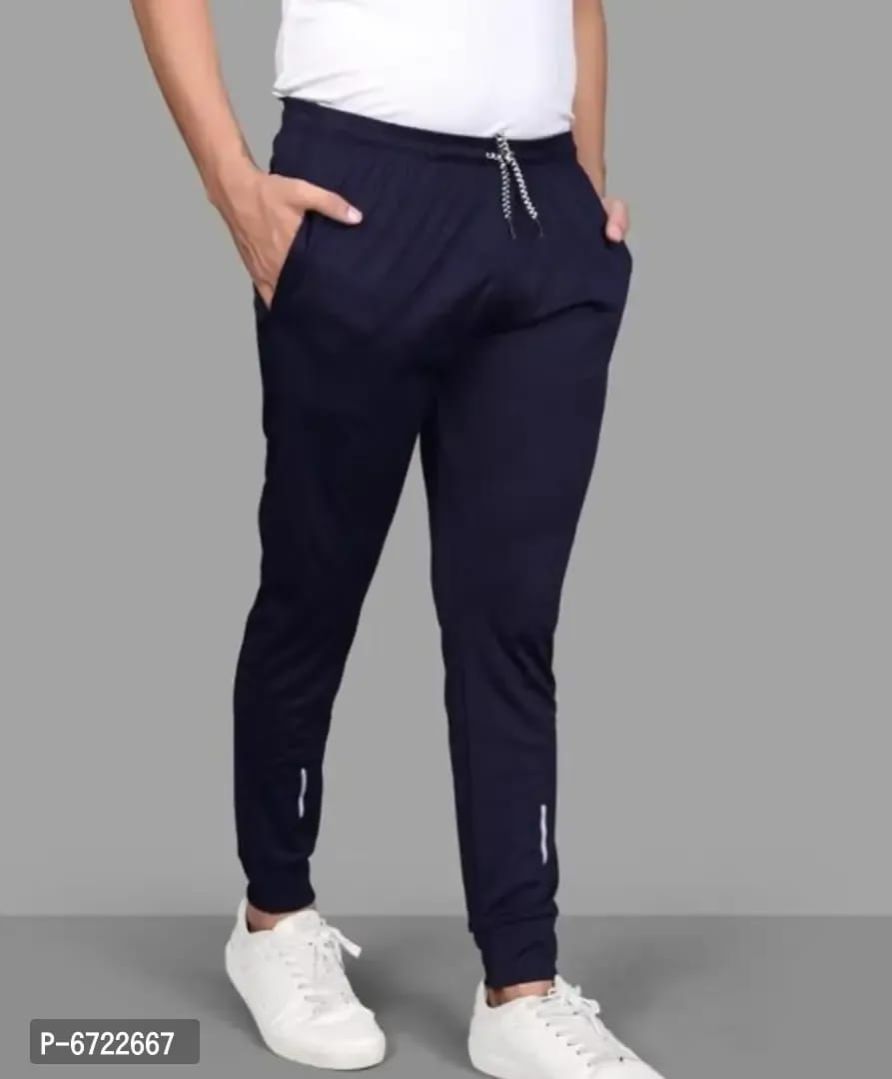 Buy ETHAN Men Printed Blue Track Pants Online at Best Prices in India -  JioMart.